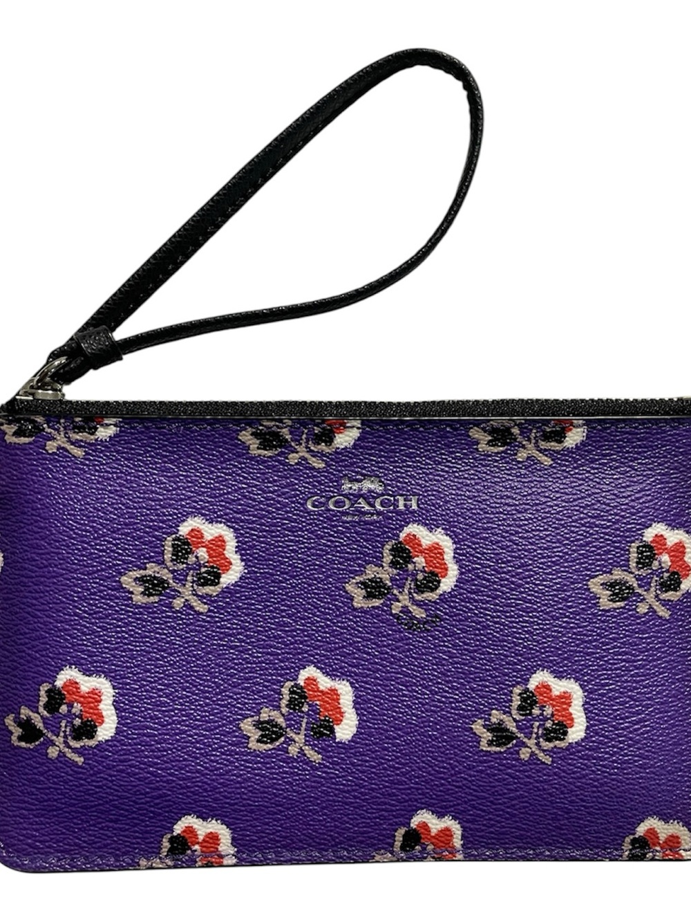 Coach Bramble Rose Wristlet